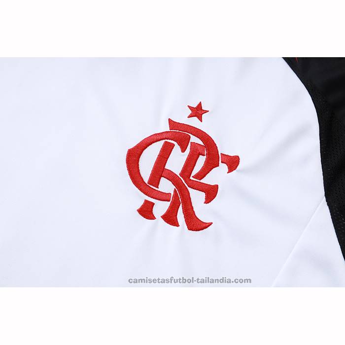 Chandal del Flamengo Manga Corta 25/26 Blanco - Pantalon Corto